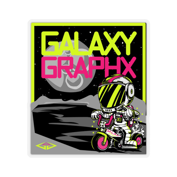 GalaxyGraphx Space Cadet neon Decal