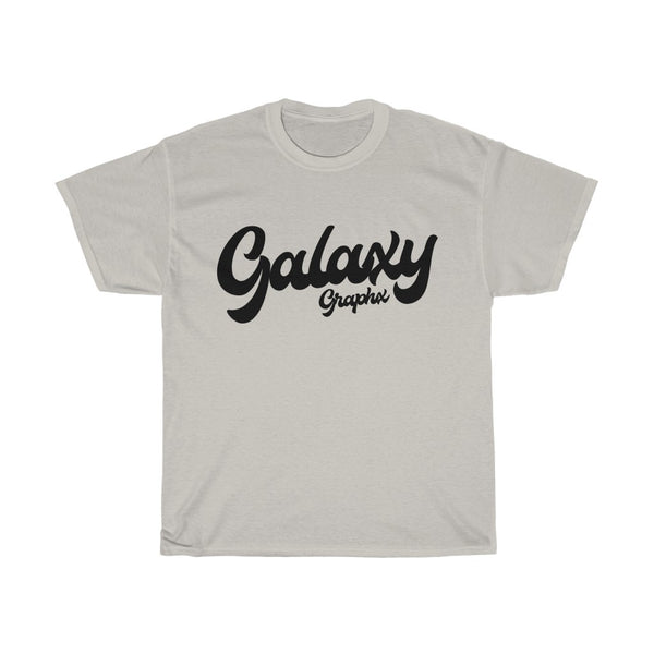 GalaxyGraphx Classic Black Script T-Shirt
