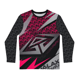 GalaxyGraphx "Lazer" Black Pink Grey Moto Jersey