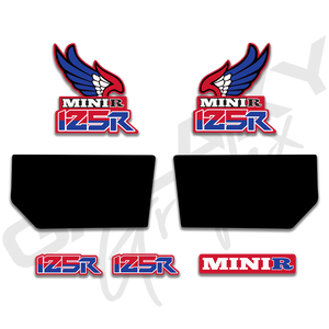 Mini R 125R Honda ATC70 Decal Graphics Complete Kit - Assorted Colors