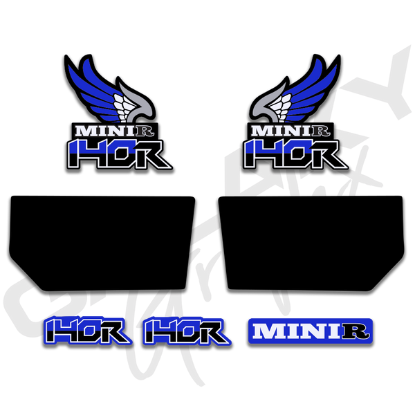 Mini R 140R Honda ATC70 Decal Graphics Complete Kit - Assorted Colors