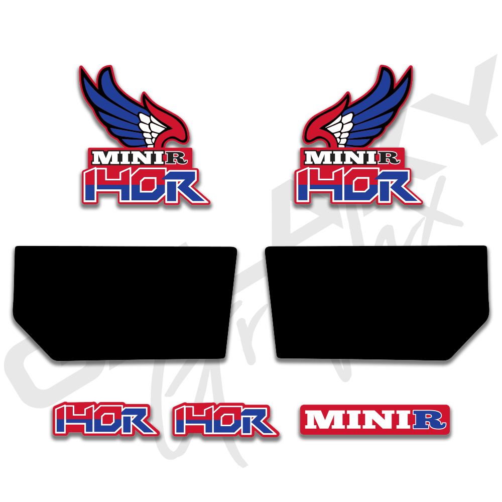Mini R 140R Honda ATC70 Decal Graphics Complete Kit - Assorted Colors