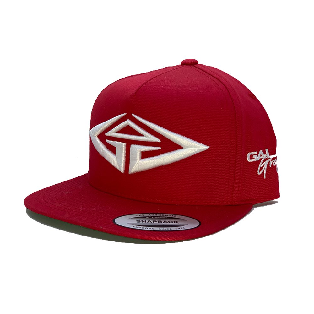 GalaxyGraphx GG Red Snapback Hat
