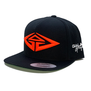 "Limited Edition" GalaxyGraphx GG Neon Orange Snapback Hat