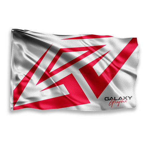GalaxyGraphx GG Race Flag White