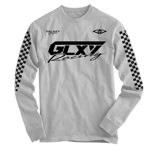 GLXY Racing White Long Sleeve T-Shirt