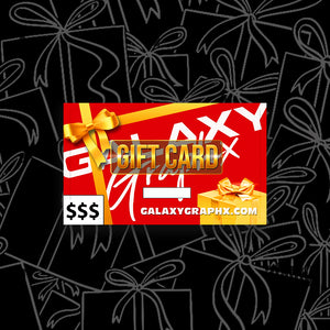 GalaxyGraphx.com Gift Card