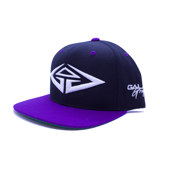 GG Black Purple Snapback Hat