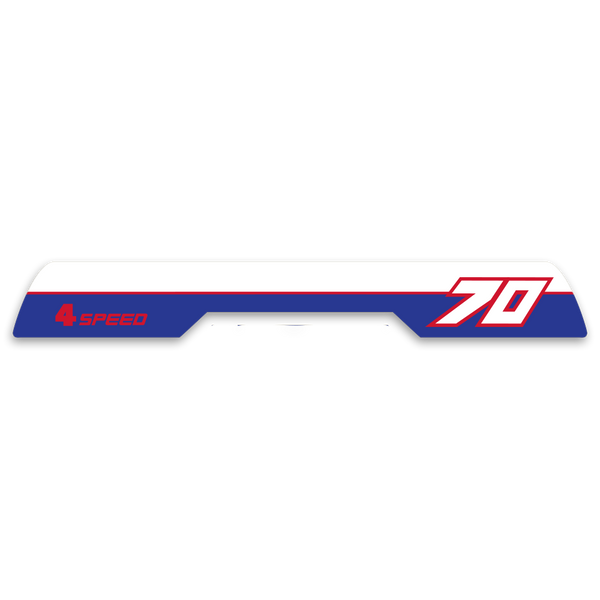 Rear 1978-84 ATC70 Graphic Decal - Assorted Colors