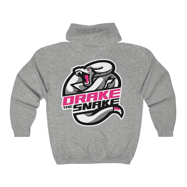 Drake The Snake Hot Pink Logo Hooded Sweatshirt