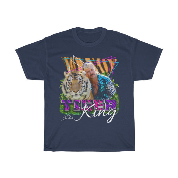 Joe Exotic Tiger King Vintage Black T-Shirt