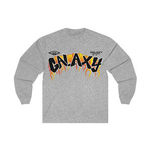 GalaxyGraphx Bombing Flames Lite Long Sleeve T-Shirt